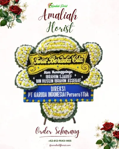 Papan Bunga Duka di Penarukan